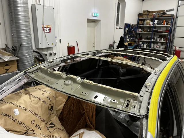 Katuse vahetus, remonttööd